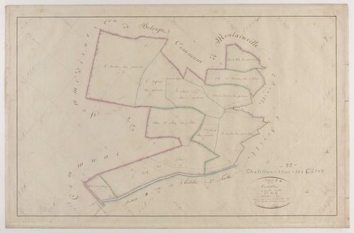 CHATILLON-SOUS-LES-COTES - Section C - des Corettes - feuille 04