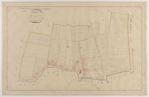 CHATILLON-SOUS-LES-COTES - Section A - de Mandre - feuille 03