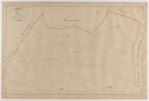 CHATTANCOURT - Section A - de la Prairie - feuille 01
