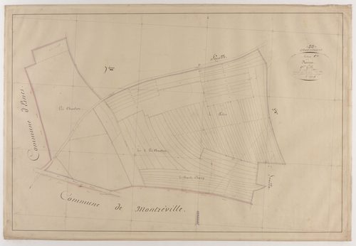 CHATTANCOURT - Section C - de Morieu - feuille 06