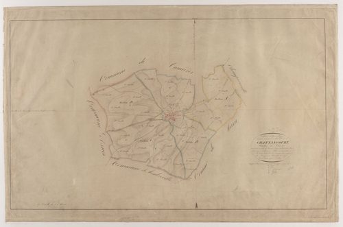 CHATTANCOURT - Tableau d'assemblage - feuille 01