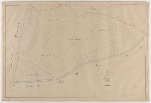 CHATTANCOURT - Section C - de Morieu - feuille 03