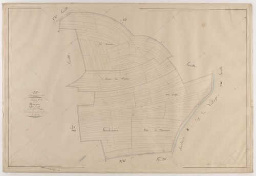 CHATTANCOURT - Section C - de Morieu - feuille 02