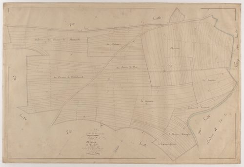 CHATTANCOURT - Section C - de Morieu - feuille 01