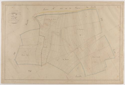 CHATTANCOURT - Section B - du Village - feuille 06