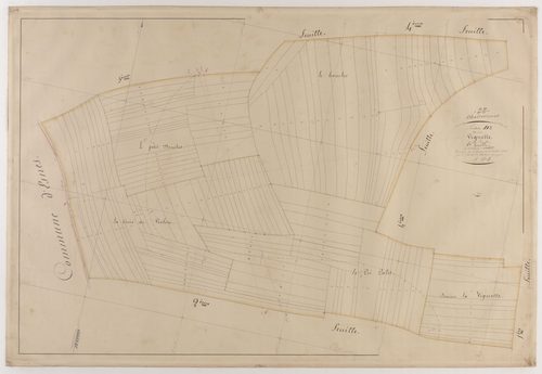 CHATTANCOURT - Section D - de la Vignette - feuille 03