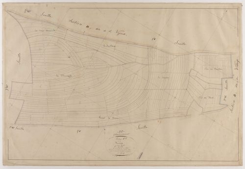 CHATTANCOURT - Section C - de Morieu - feuille 08