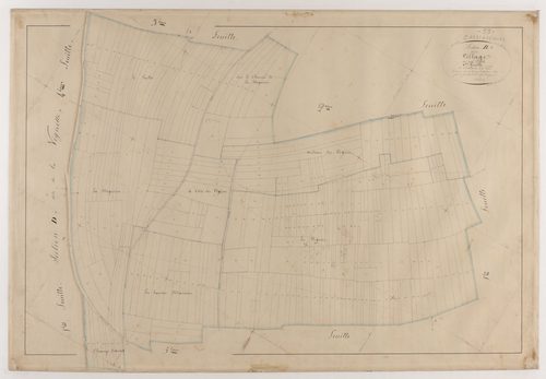 CHATTANCOURT - Section B - du Village - feuille 04