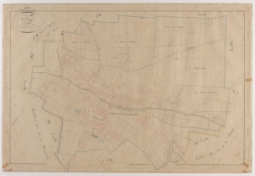 CHATTANCOURT - Section B - du Village - feuille 05