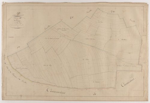 CHATTANCOURT - Section B - du Village - feuille 01