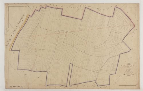 CHAUMONT-SUR-AIRE - Section C de Fôret feuille 06