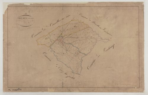CHAUMONT-SUR-AIRE - Tableau d'assemblage feuille 01
