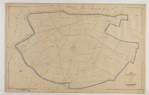 CHAUMONT-SUR-AIRE - Section C de Fôret feuille 01