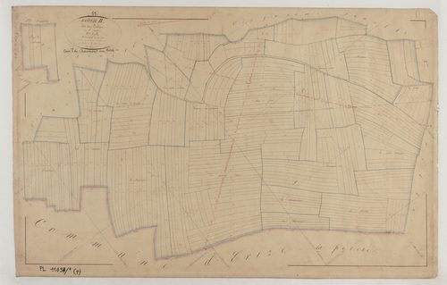 CHAUMONT-SUR-AIRE - Section B des Perchies feuille 02