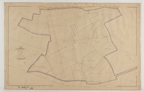 CHAUMONT-SUR-AIRE - Section C de Fôret feuille 02