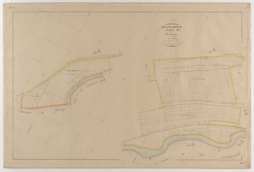 CHAUVENCY-LE-CHÂTEAU - Section D - de Brouennes - feuille 03