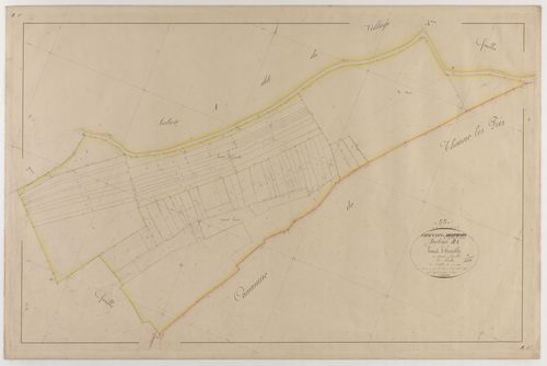 CHAUVENCY-LE-CHÂTEAU - Section B - du Haut d'Avioth - feuille 01