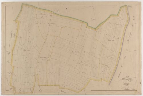 CHAUVENCY-SAINT-HUBERT - Section B - du Village - feuille 03