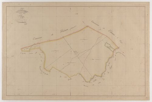 CHAUVENCY-SAINT-HUBERT - Section B - du Village - feuille 04