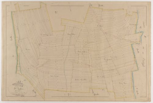 CHAUVENCY-SAINT-HUBERT - Section A - de ST Lambert - feuille 06