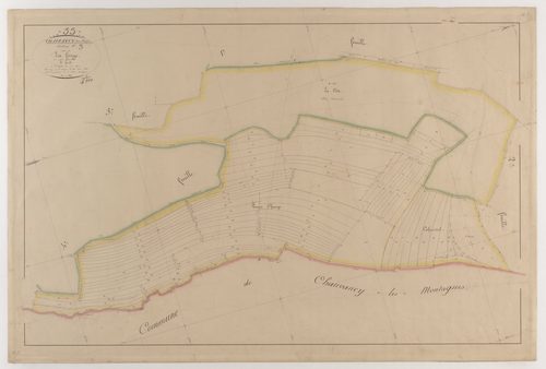CHAUVENCY-SAINT-HUBERT - Section C - de la Forge - feuille 03