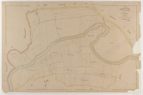 CHAUVENCY-SAINT-HUBERT - Section D - de la Prairie - feuille 06