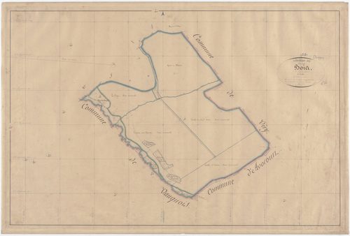 CHEPPY - Section B - des Bois - feuille 01