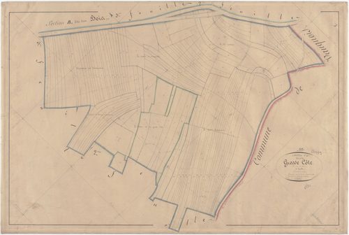 CHEPPY - Section C - de la Grosse Côte - feuille 01