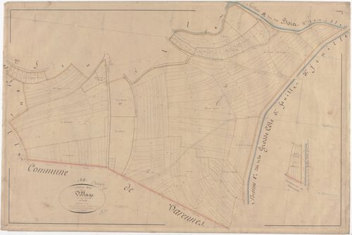 CHEPPY - Section D - du Village - feuille 01