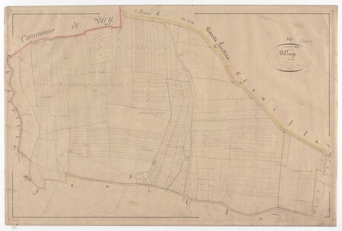 CHEPPY - Section D - du Village - feuille 03