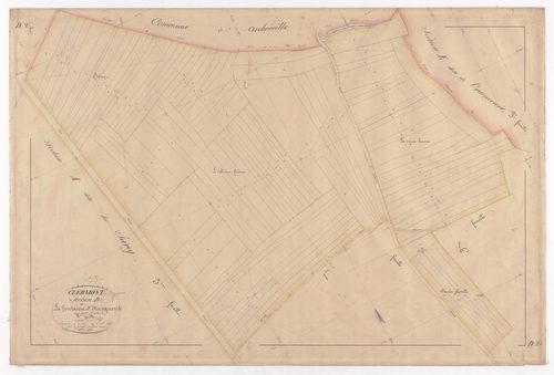 CLERMONT-EN-ARGONNE - Section D - Fontaine ST Margueritte - feuille 02