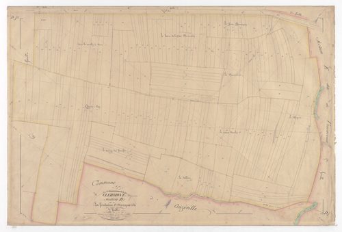 CLERMONT-EN-ARGONNE - Section D - Fontaine ST Margueritte - feuille 07