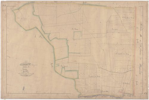 CLERMONT-EN-ARGONNE - Section A - du Jarcq - feuille 04