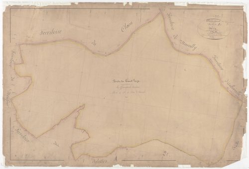 CLERMONT-EN-ARGONNE - Section A - du Jarcq - feuille 01