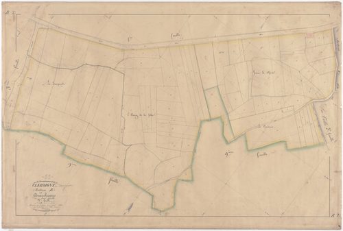 CLERMONT-EN-ARGONNE - Section B - de Beauchamp - feuille 02