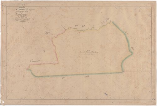 CLERMONT-EN-ARGONNE - Section B - de Beauchamp - feuille 05