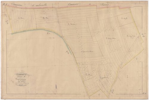 CLERMONT-EN-ARGONNE - Section E - de Vraincourt - feuille 04