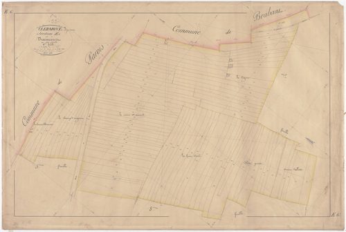 CLERMONT-EN-ARGONNE - Section E - de Vraincourt - feuille 06
