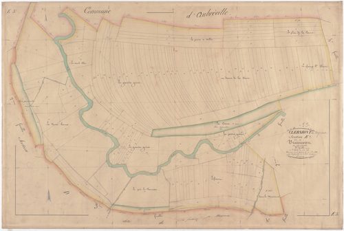 CLERMONT-EN-ARGONNE - Section E - de Vraincourt - feuille 03