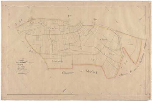 CLERMONT-EN-ARGONNE - Section C - de la Ville - feuille 02