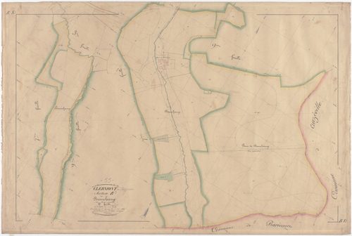 CLERMONT-EN-ARGONNE - Section B - de Beauchamp - feuille 08