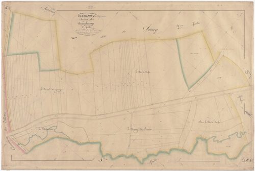 CLERMONT-EN-ARGONNE - Section B - de Beauchamp - feuille 04