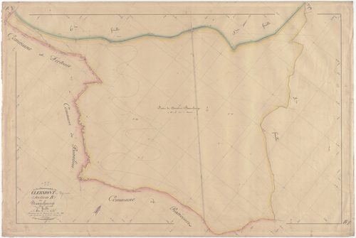 CLERMONT-EN-ARGONNE - Section B - de Beauchamp - feuille 07