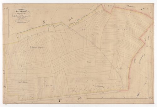 CLERMONT-EN-ARGONNE - Section D - Fontaine ST Margueritte - feuille 04