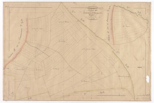 CLERMONT-EN-ARGONNE - Section D - Fontaine ST Margueritte - feuille 03