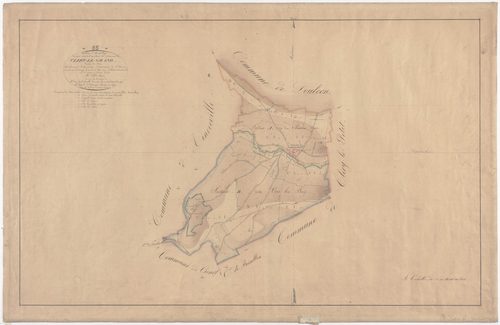 CLERY-LE-GRAND - Tableau d'assemblage - feuille 01