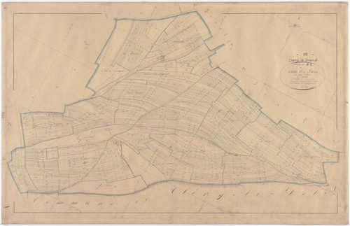 CLERY-LE-GRAND - Section B - Vers les Bois - feuille 03