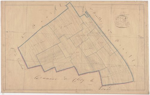 CLERY-LE-PETIT - Section B - de la Côte - feuille 03