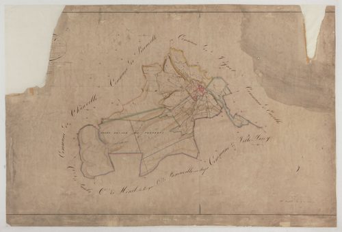 COMMERCY - Tableau d'assemblage feuille 01