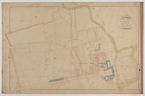 COMMERCY - Section E de la Ville feuille 01